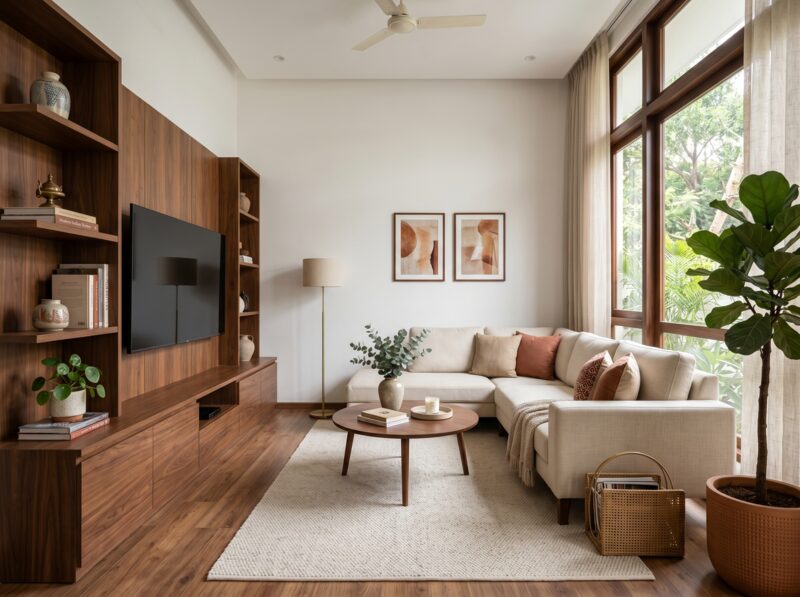 Home Interiors designed and built by ARK Civil and Interiors